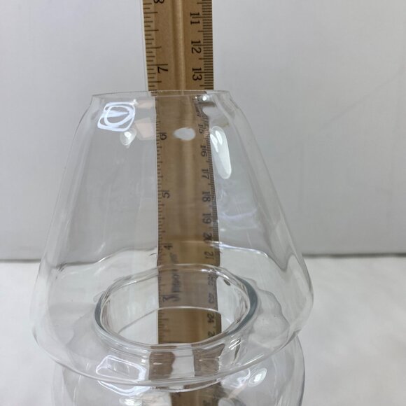 Mushroom-Style Candle Hurricane Holder Detachable Top Tea Lights Small - Picture 10 of 13